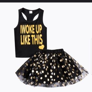 Brand new little girls out fit